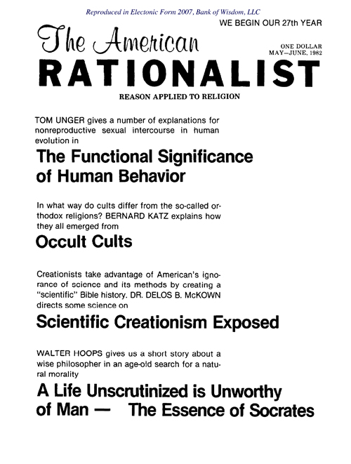 The American Rationalist Set - Vol. 27 - Vol. 29